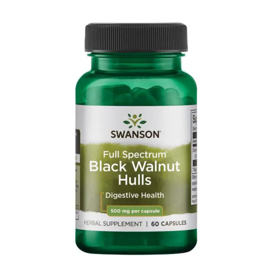 Swanson Black Walnut Hulls 500mg 60k