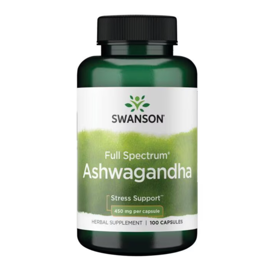 Swanson Full Spectrum Ashwagandha 900mg 100k