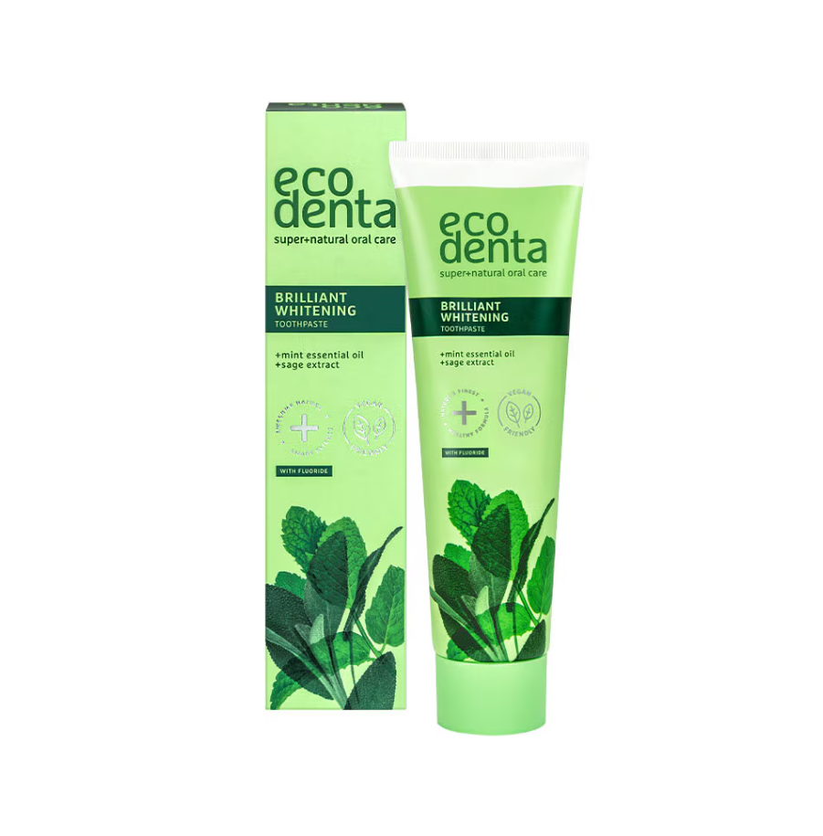 Eco Denta Brilliant Whitening Toothpaste 100ml