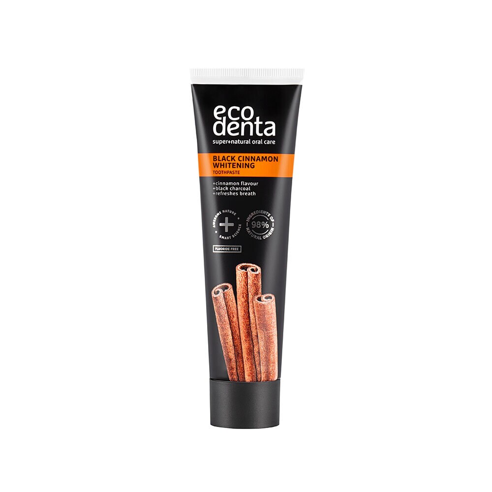 Eco Denta Black Cinnamon Whitening Toothpaste 100ml