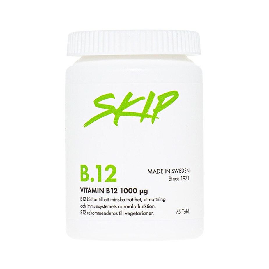 Skip Vitamin B.12 1000mcg 75 tabletter
