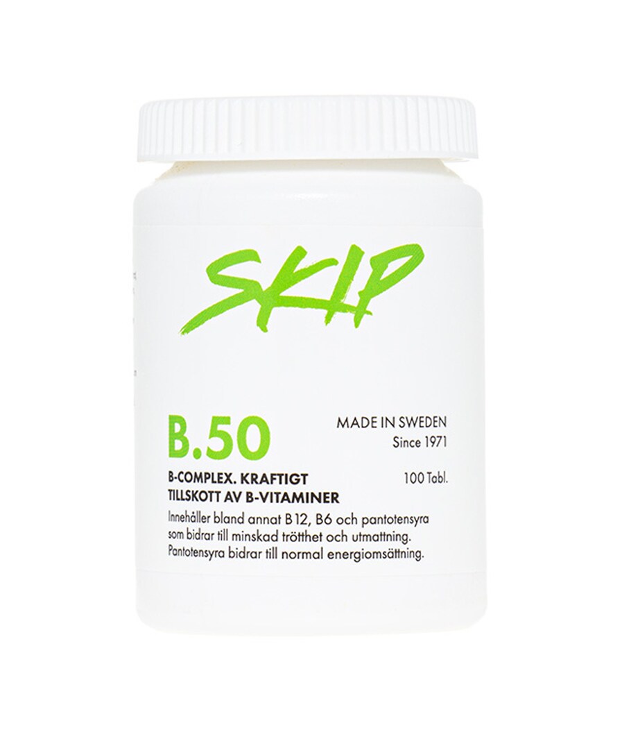 Skip B.50 B-complex 100 tabletter