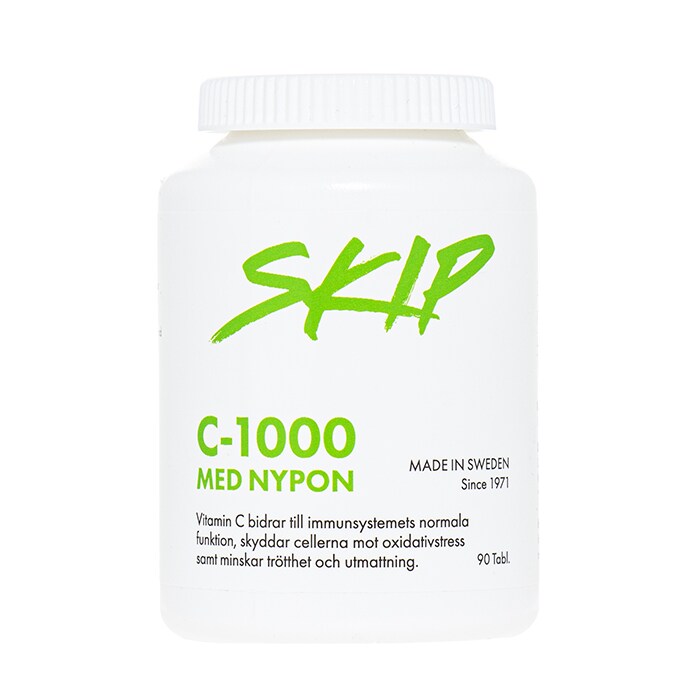 Skip C-vitamin sockerfri 1000mg 90 tabletter