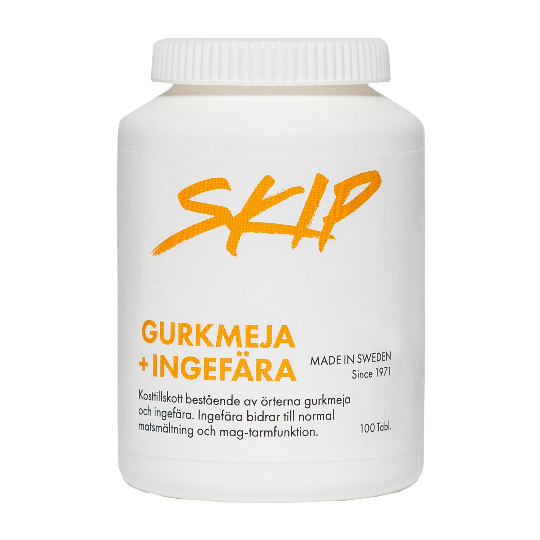 Skip Gurkmeja+ Ingefära 100t
