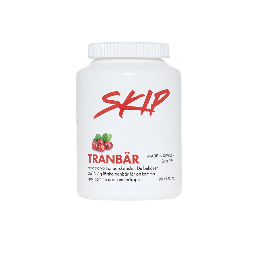 Skip Tranbär 90 kapslar