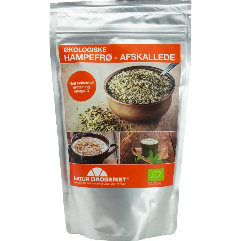 Natur Drogeriet Skalade hampafrön 300 g Ekologiska