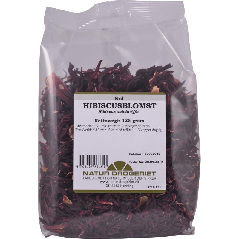 Natur Drogeriet Hibiskuslomst hel 125g