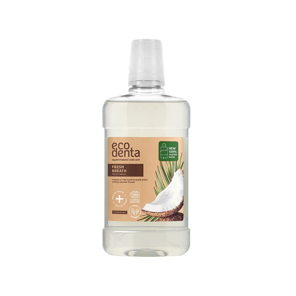 Eco Denta Organic Minty Coconut Mouthwash 500ml