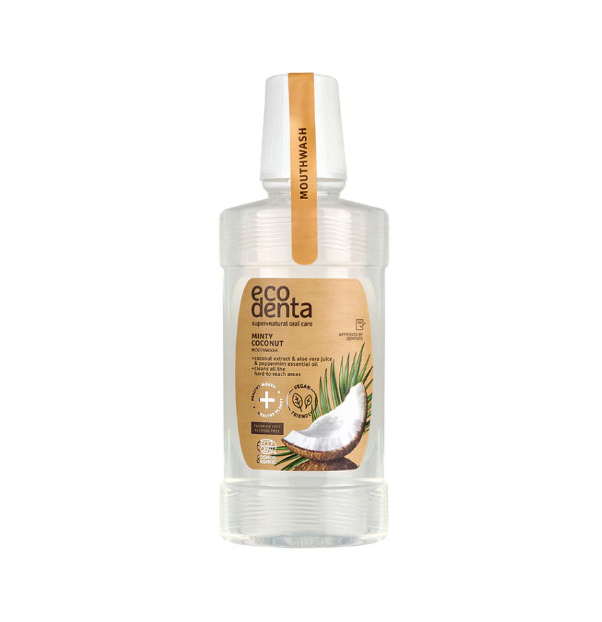 Eco Denta Organic Minty Coconut Mouthwash 250ml