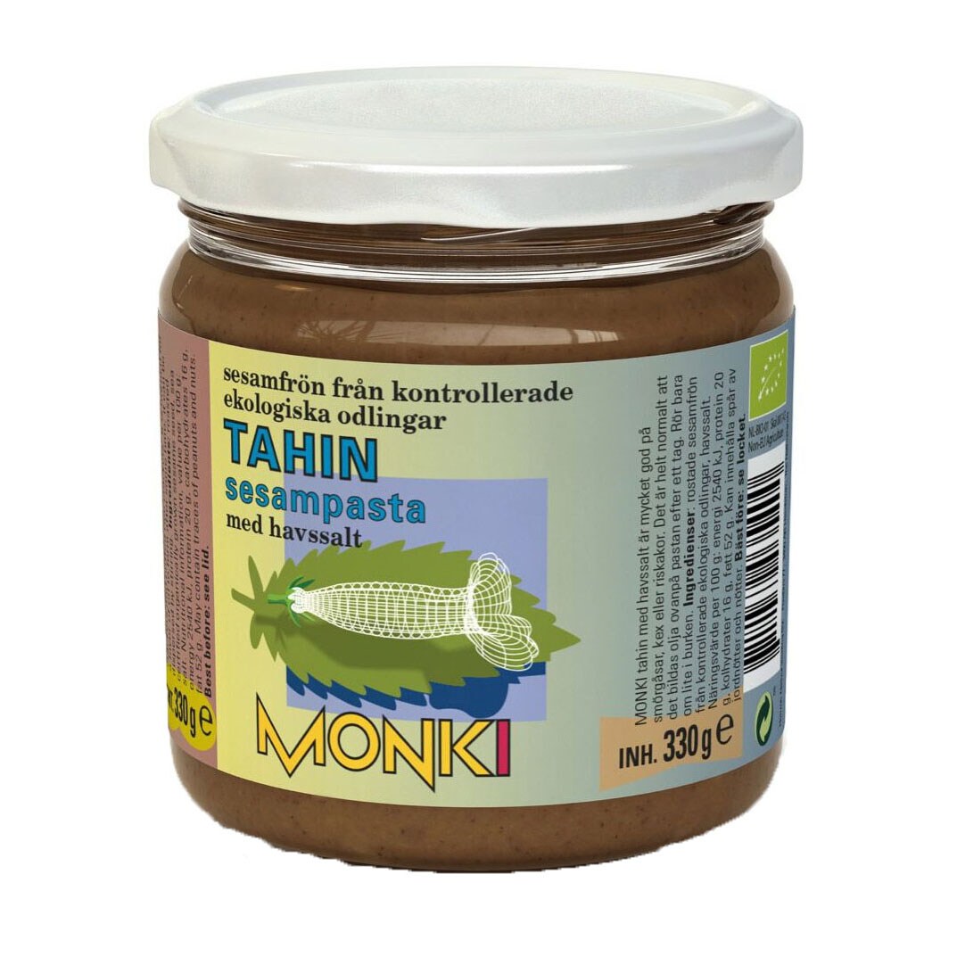 Monki Tahini/Sesampasta med salt 330g