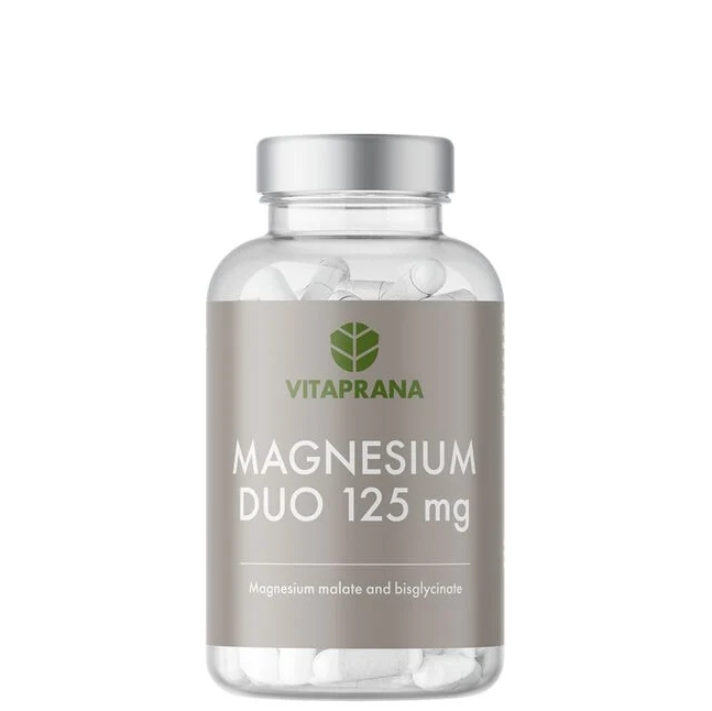Vitaprana Magnesium Duo 125 mg 100 kapslar