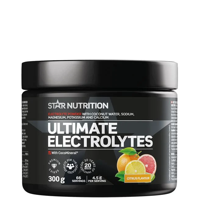 Star Nutrition Ultimate Electrolytes Vätskeersättningpulver 300 g Citrus