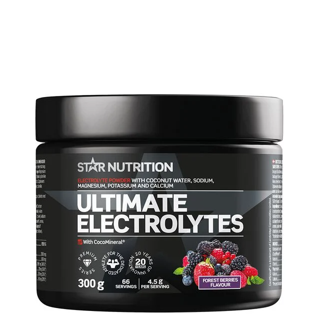 Star Nutrition Ultimate Electrolytes Vätskeersättningpulver 300 g Forest Berries
