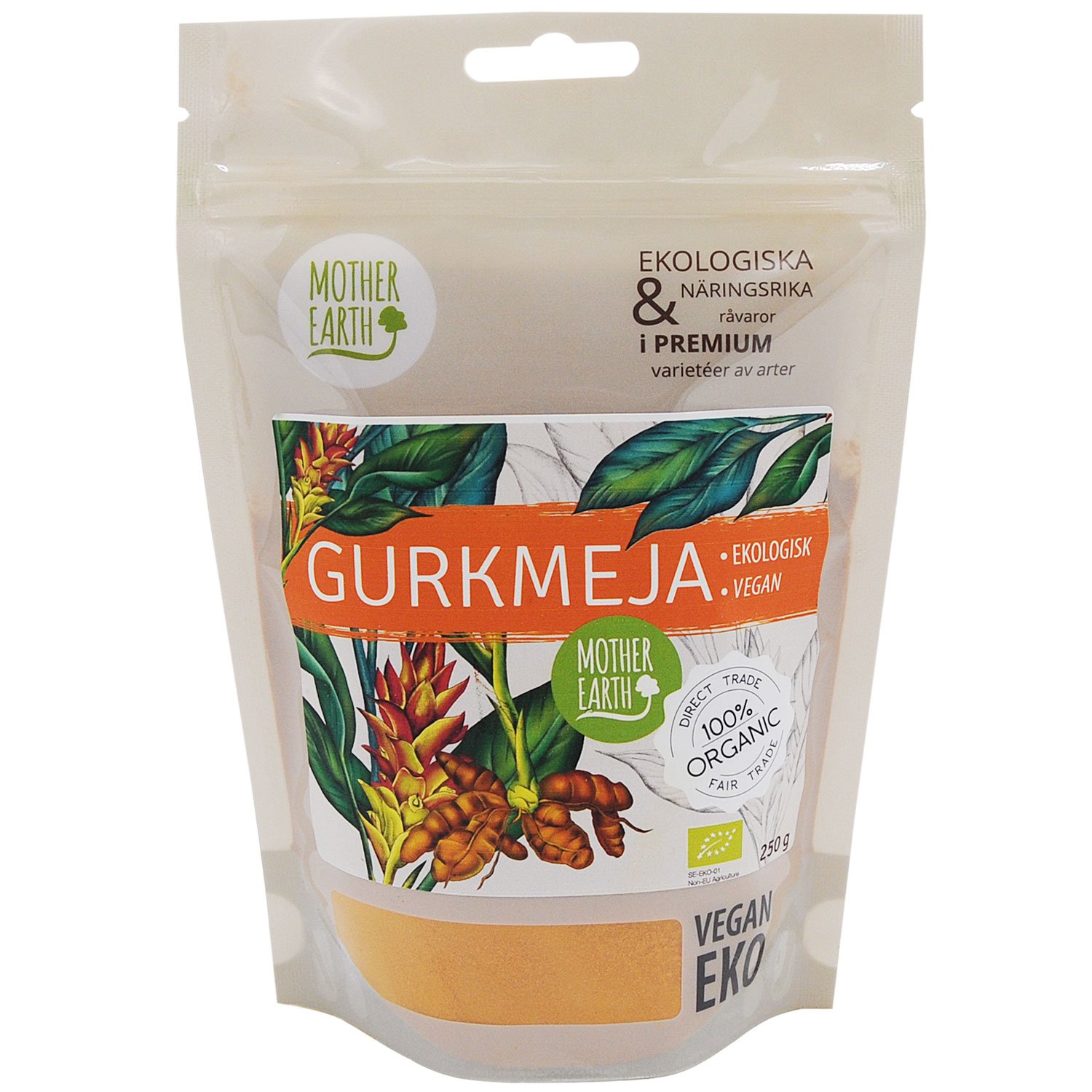 Mother Earth Gurkmeja EKO 250g