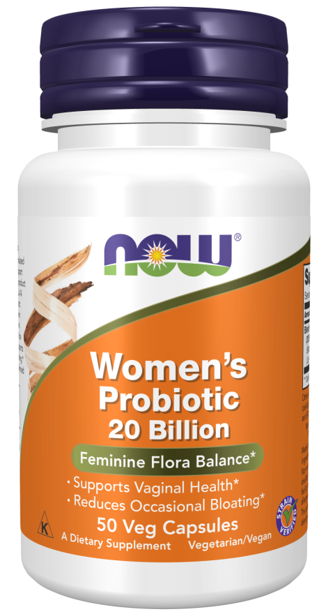 NOW Women's Probiotic 20 Billion 50 vegkapslar