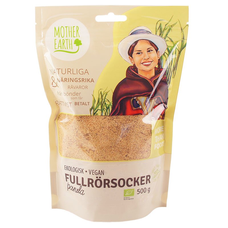 Mother Earth Panela Fullrörssocker EKO 500g