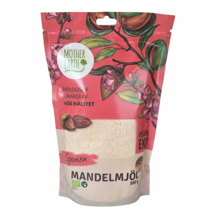 Mother Earth Mandelmjöl Premium RAW&EKO 500g