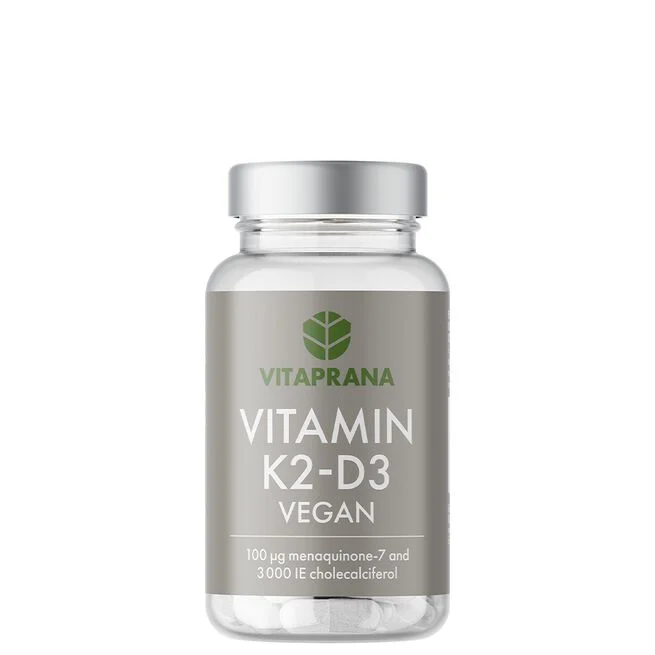 Vitaprana Vitamin K2 + D3 Vegansk 110 kapslar
