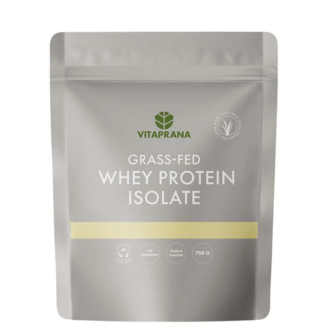 Vitaprana Vassleproteinisolat Grass-fed 750 g Vanilj