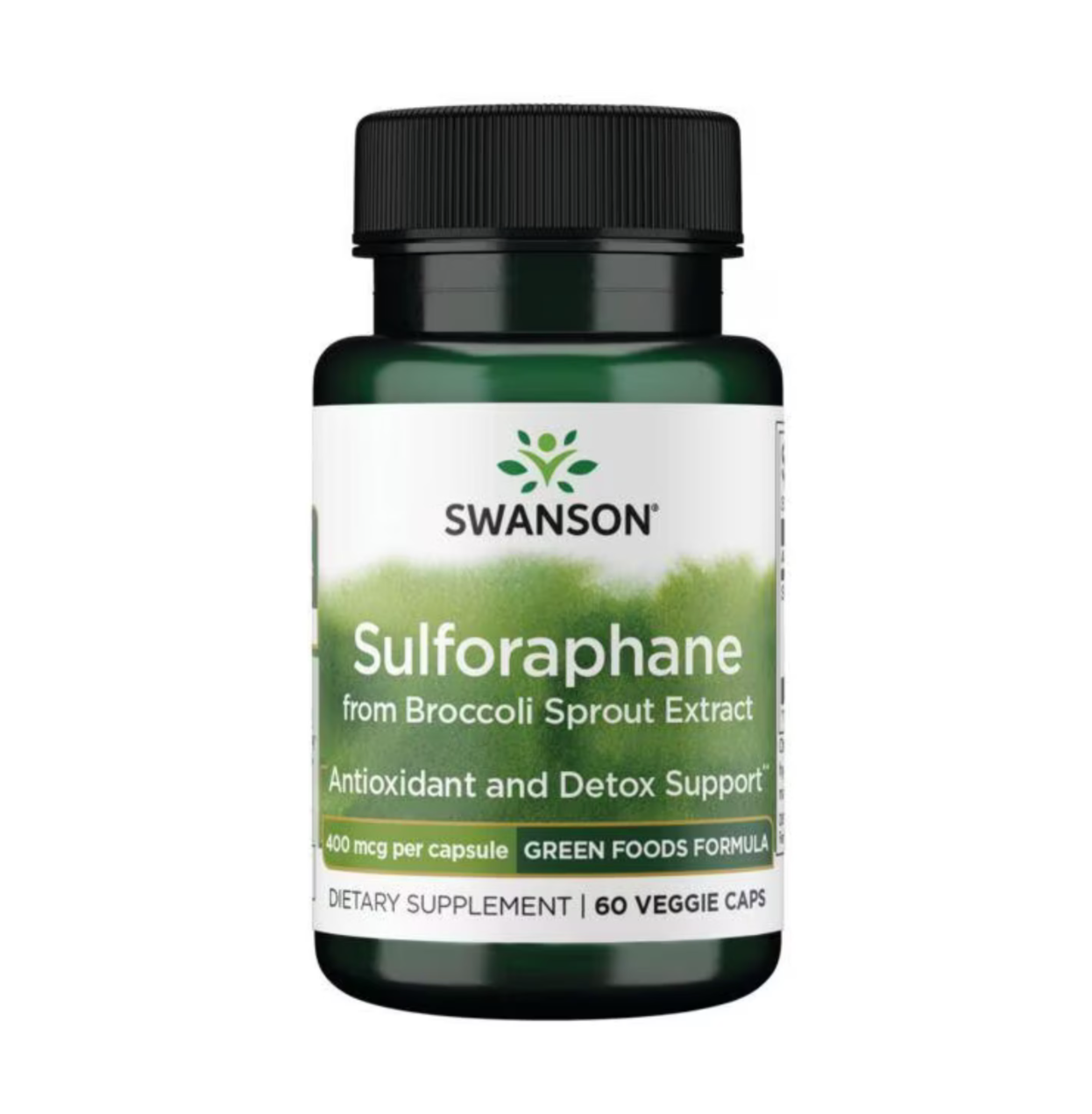 Swanson Sulforaphane 400mcg 60k