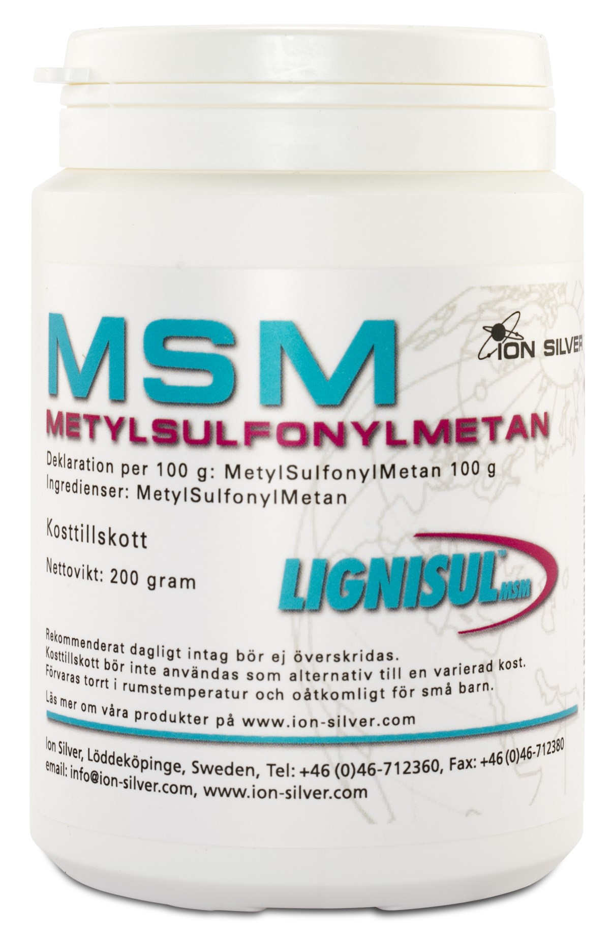 Ion Silver Lignisul MSM 200g