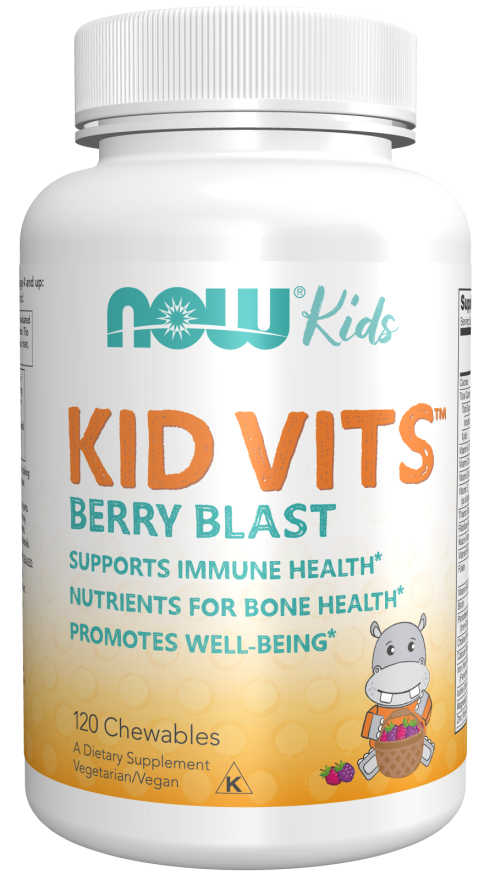 NOW Kid Vits Berry Blast 120 tabs
