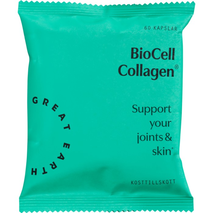 Great Earth BioCell Collagen 60 kapslar Refill