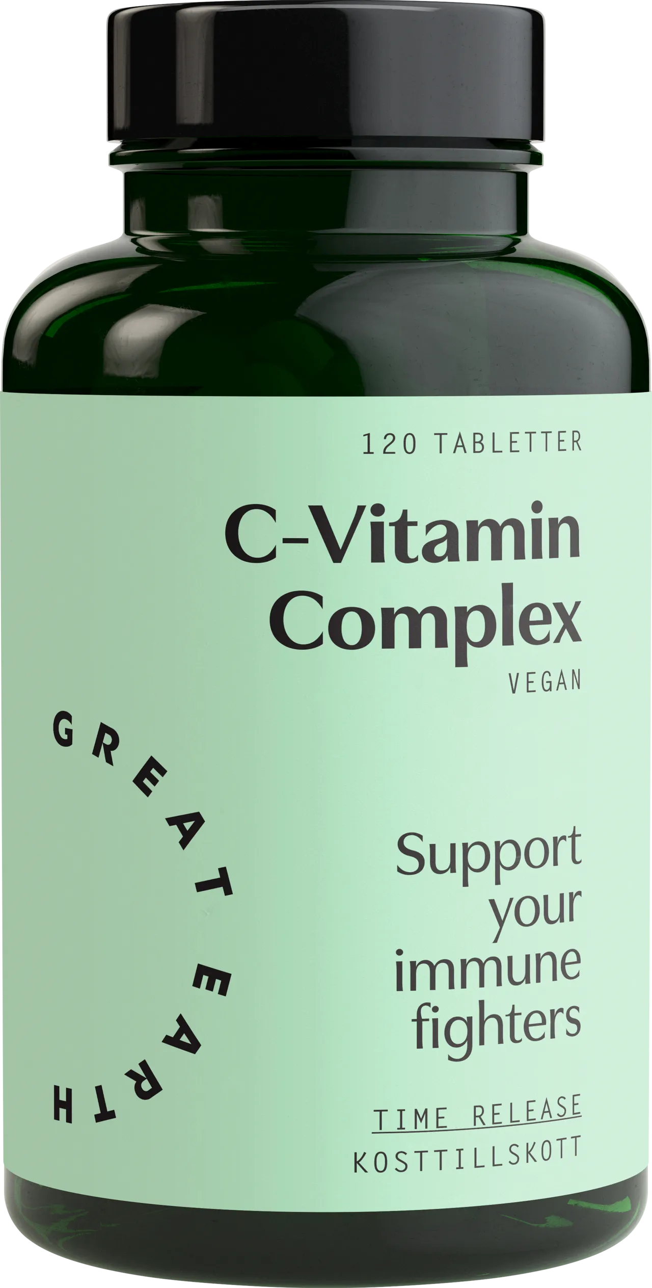 Great Earth C-Vitamin Complex 120 tabletter