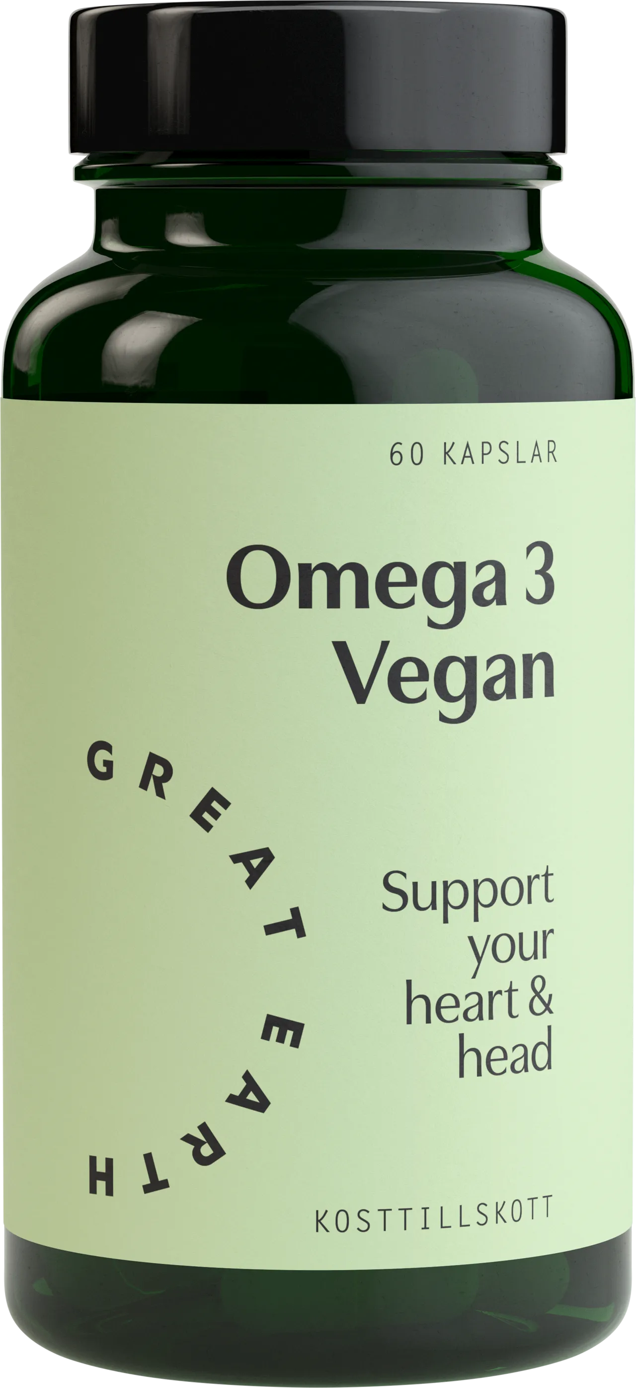 Great Earth Omega-3 Vegan 60 kapslar