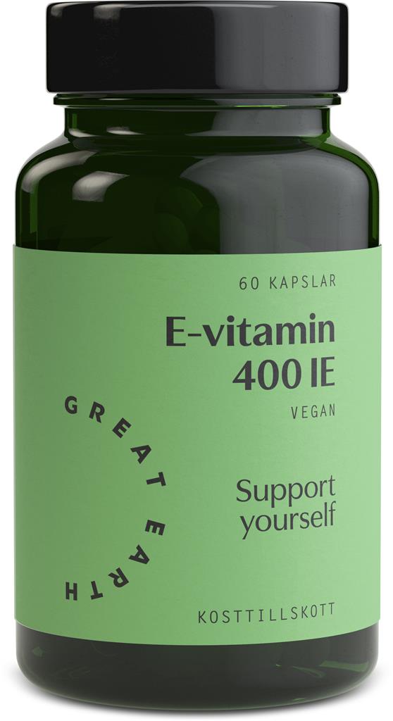 Great Earth E-Vitamin 60 kap