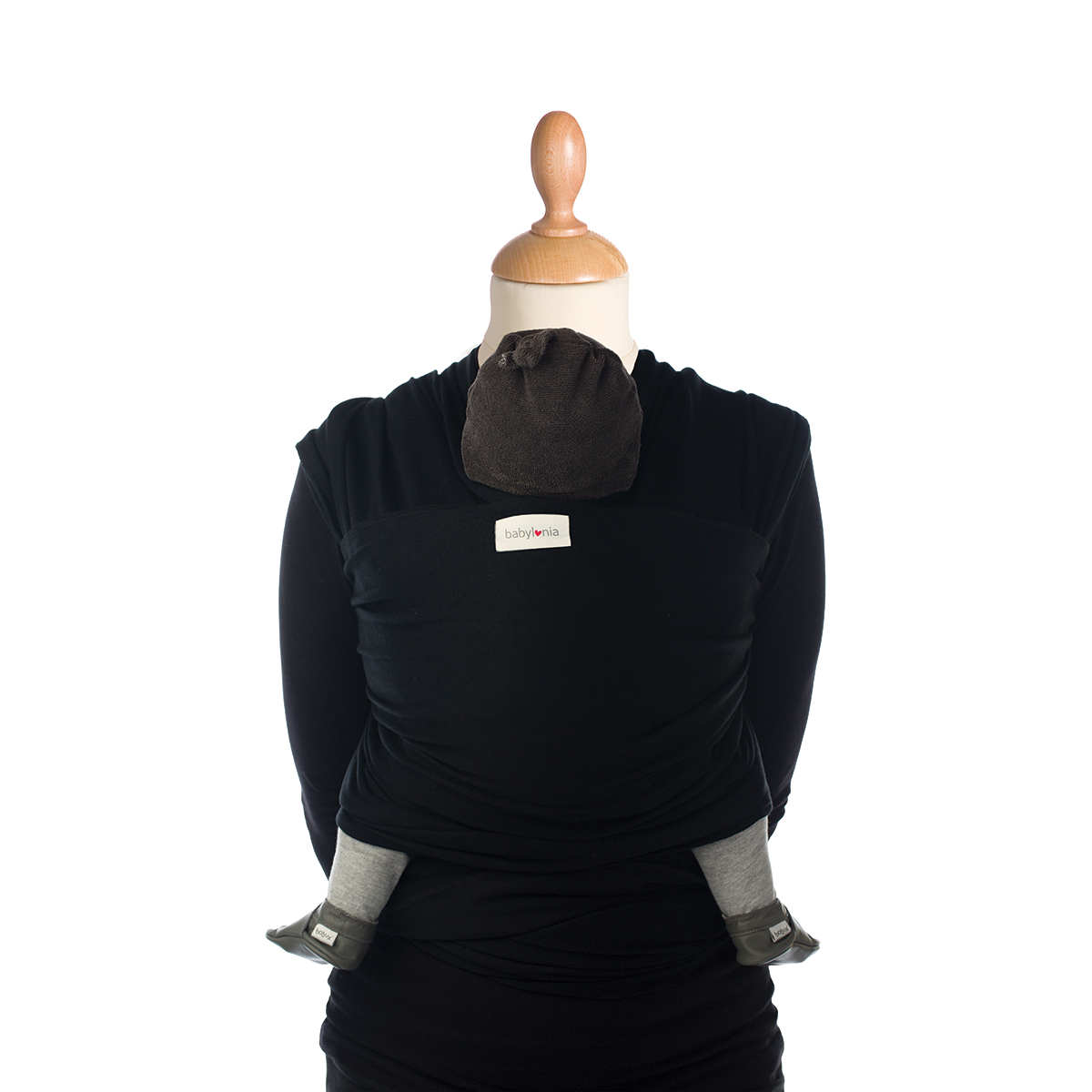 Babylonia Tricot-slen organic black
