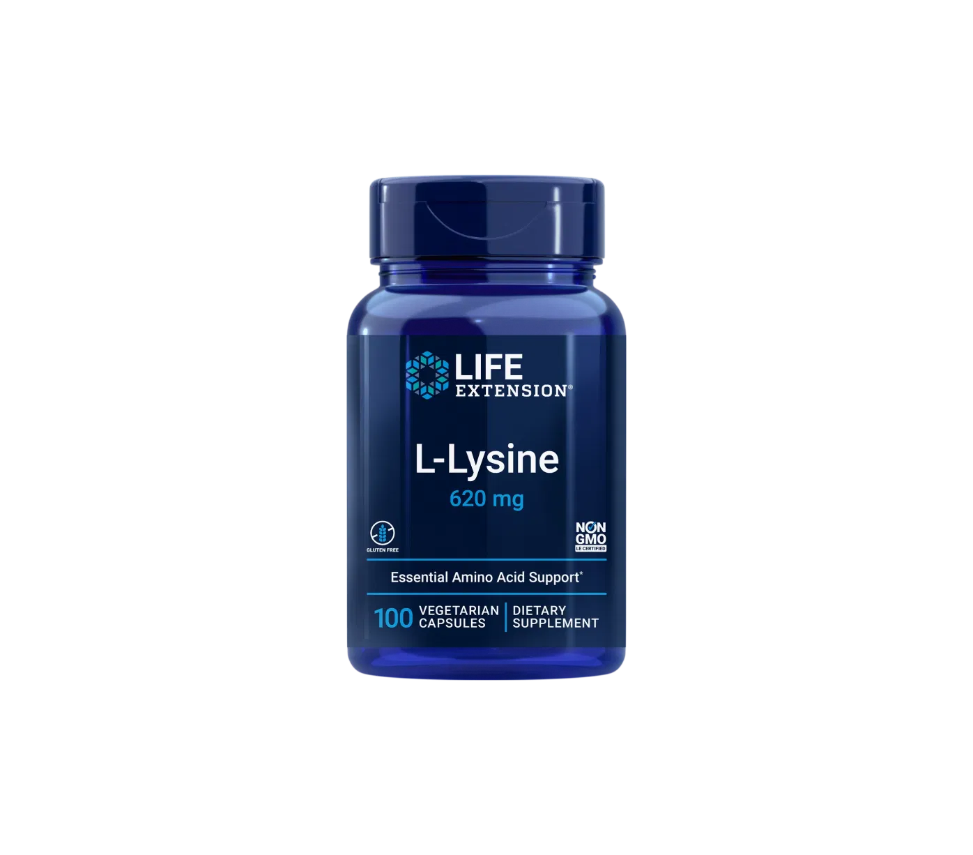Life Extension L-Lysine 620mg 100 kapslar