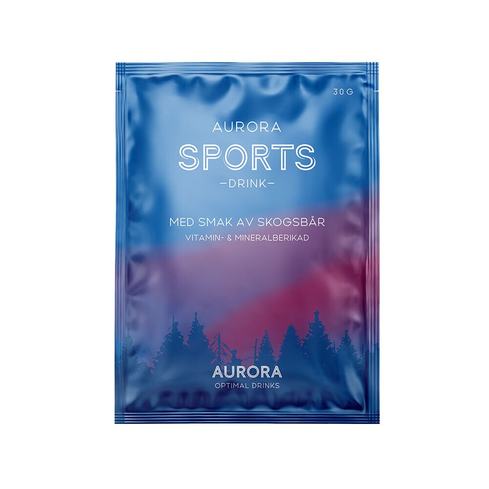 Aurora Sports Drink Skogsbär 30g