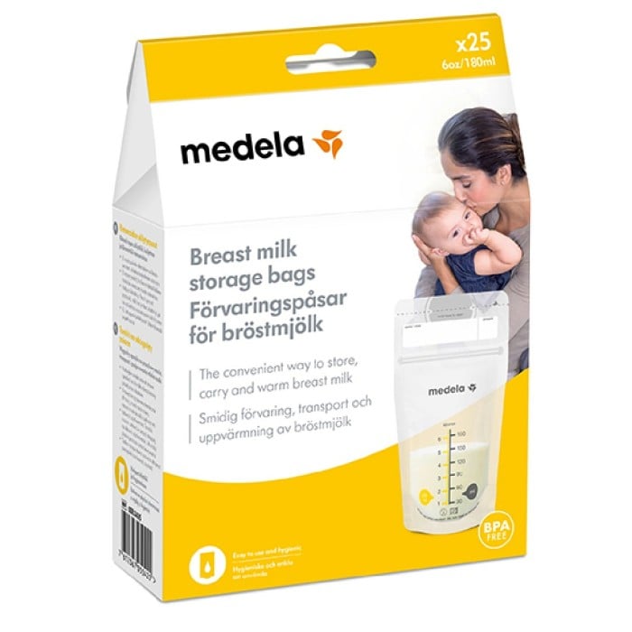 Medela Förvaringspåse för bröstmjölk 25 st