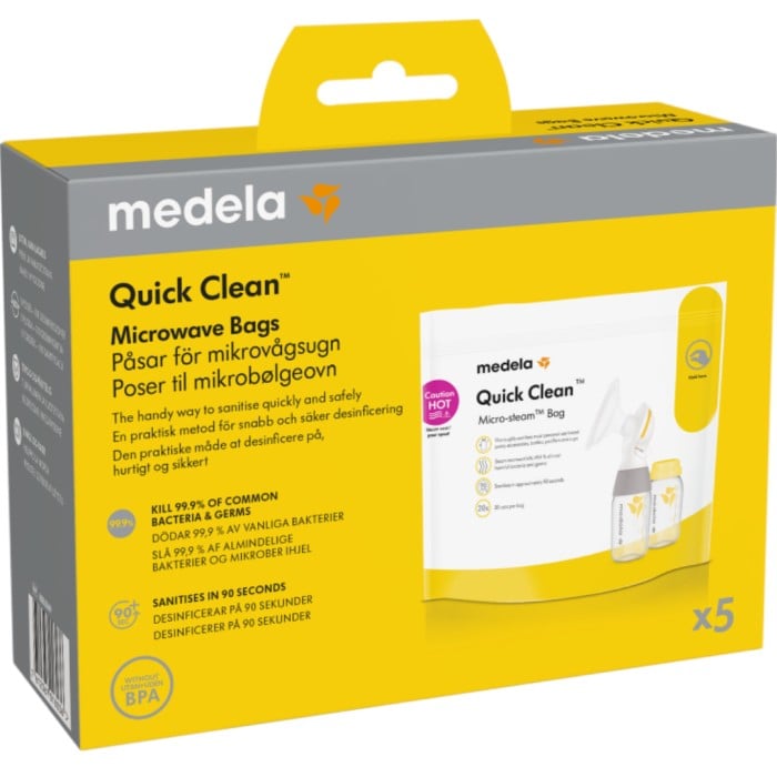 Medela QuickClean rengöringspåsar 5 st