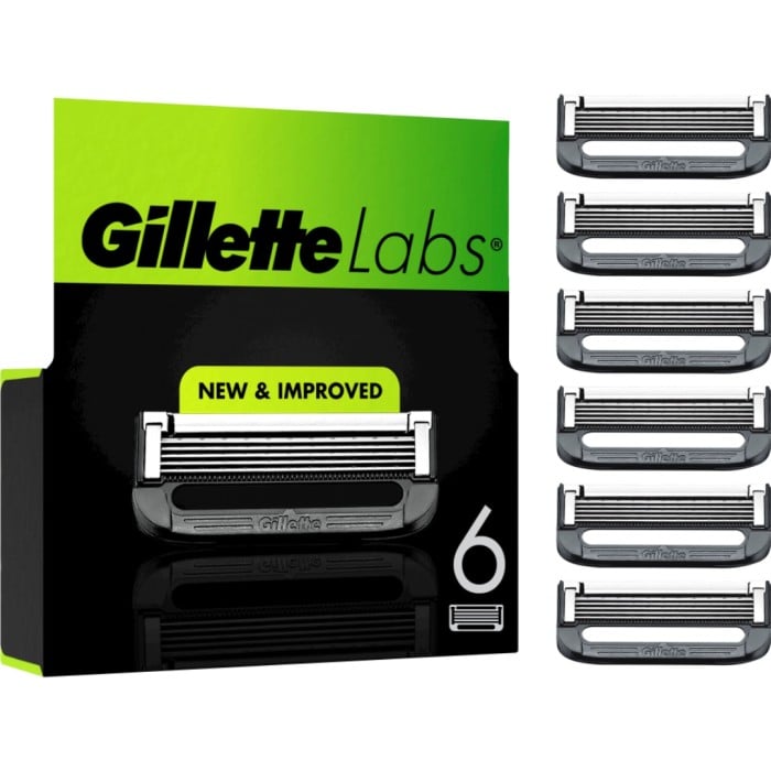 Gillette Labs Rakblad 6 st