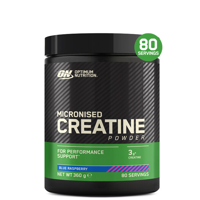 Optimum Nutrition Creatine Powder 360g Blue Raspberry