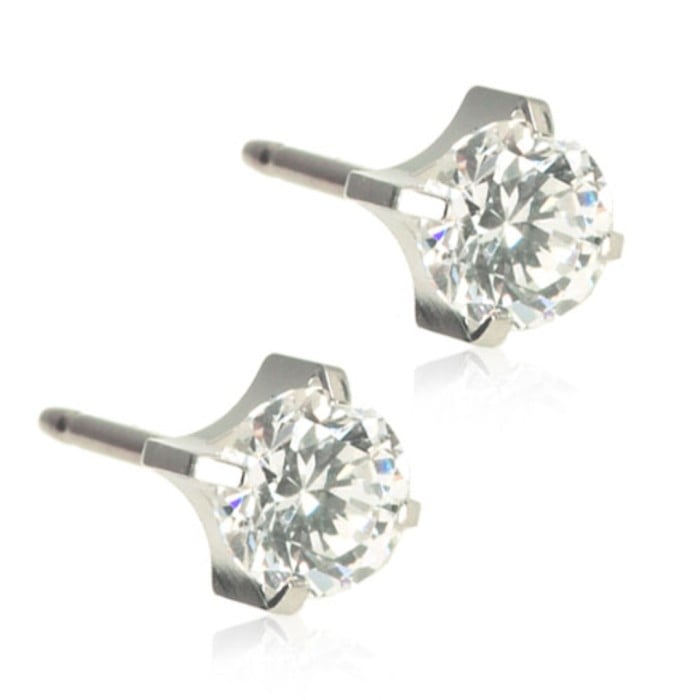 Blomdahl ST Tiffany 5 mm, CZ White