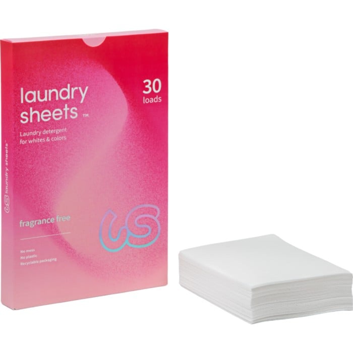 Laundry Sheets Fragrance Free 30 st