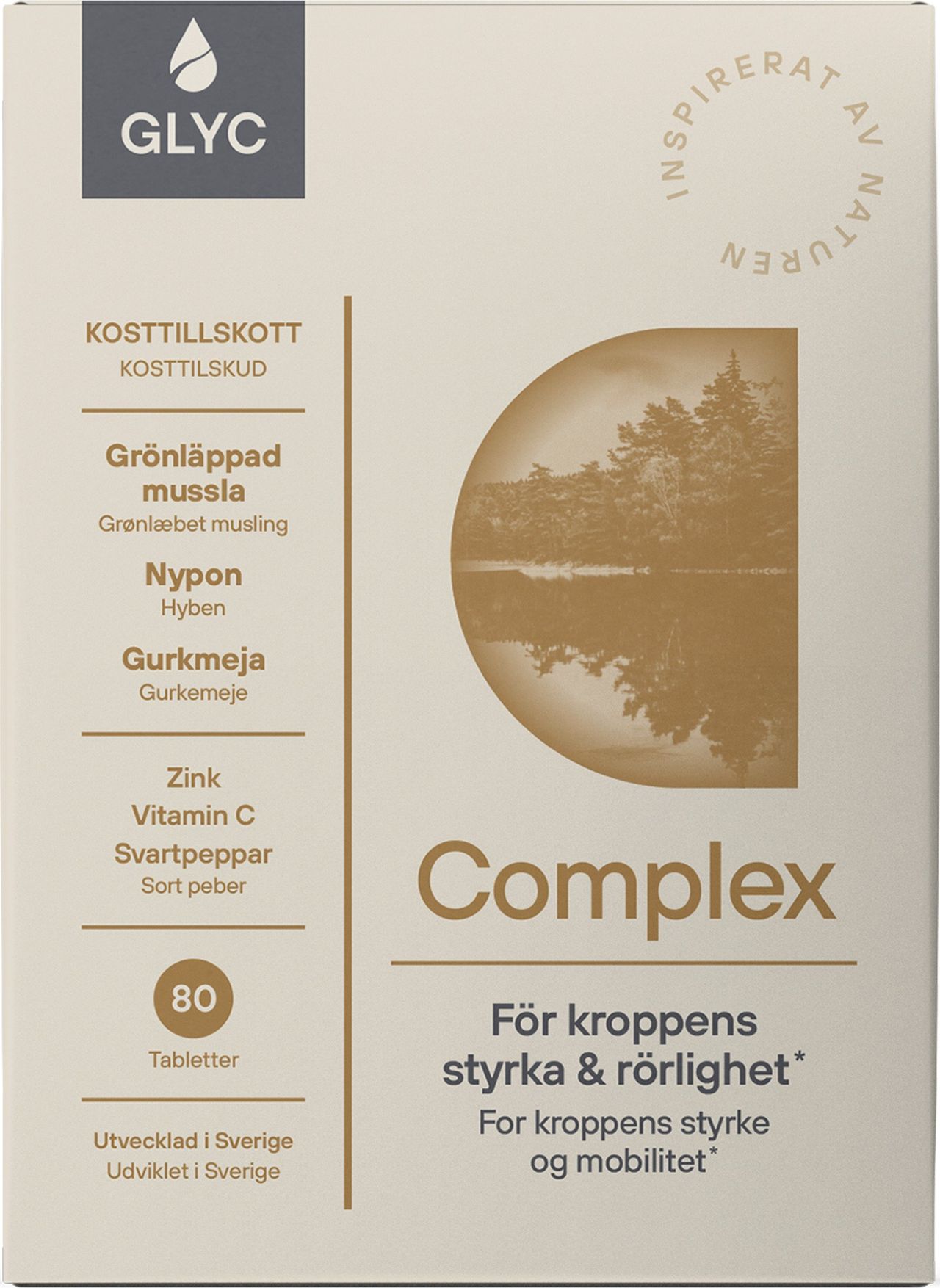 Glyc Complex 80 tabletter