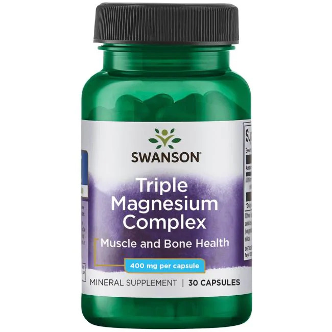 Swanson Triple Magnesium Complex 30 kapslar