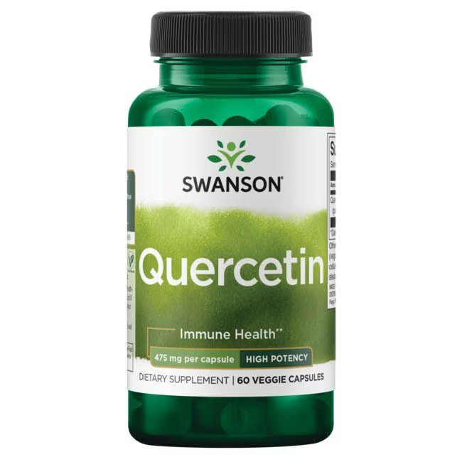Swanson High Potency Quercetin 475 mg 60 kapslar