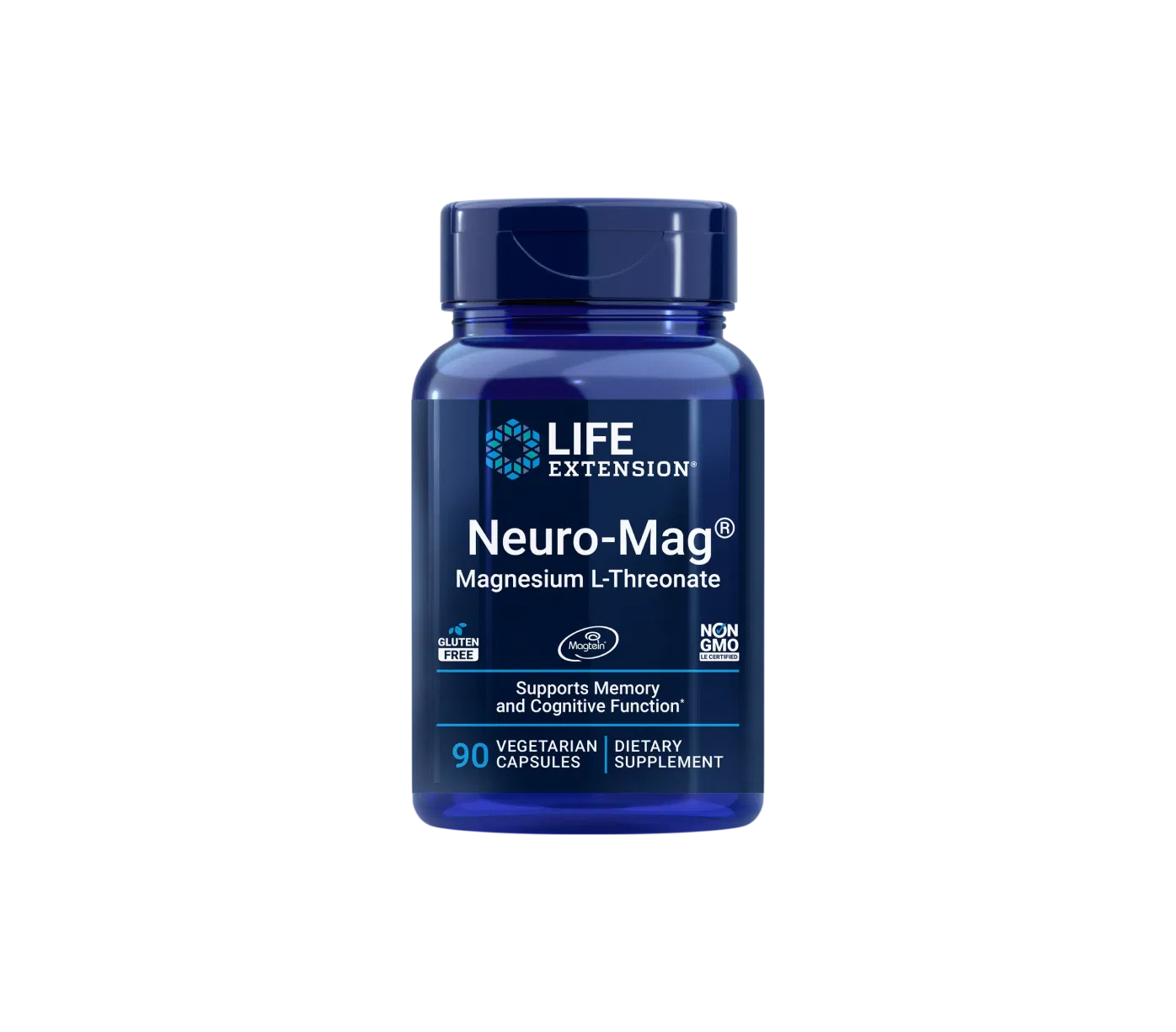 Life Extension Neuro-Mag® Magnesium L-treonat, 90 kapslar