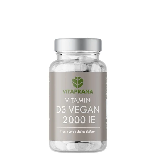 Vitaprana Vitamin D3 Vegan 2000 IE 110 kapslar