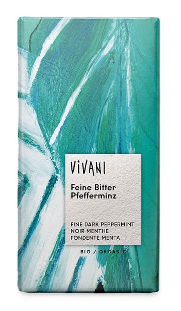 Vivani Mörk Choklad Mint 100g