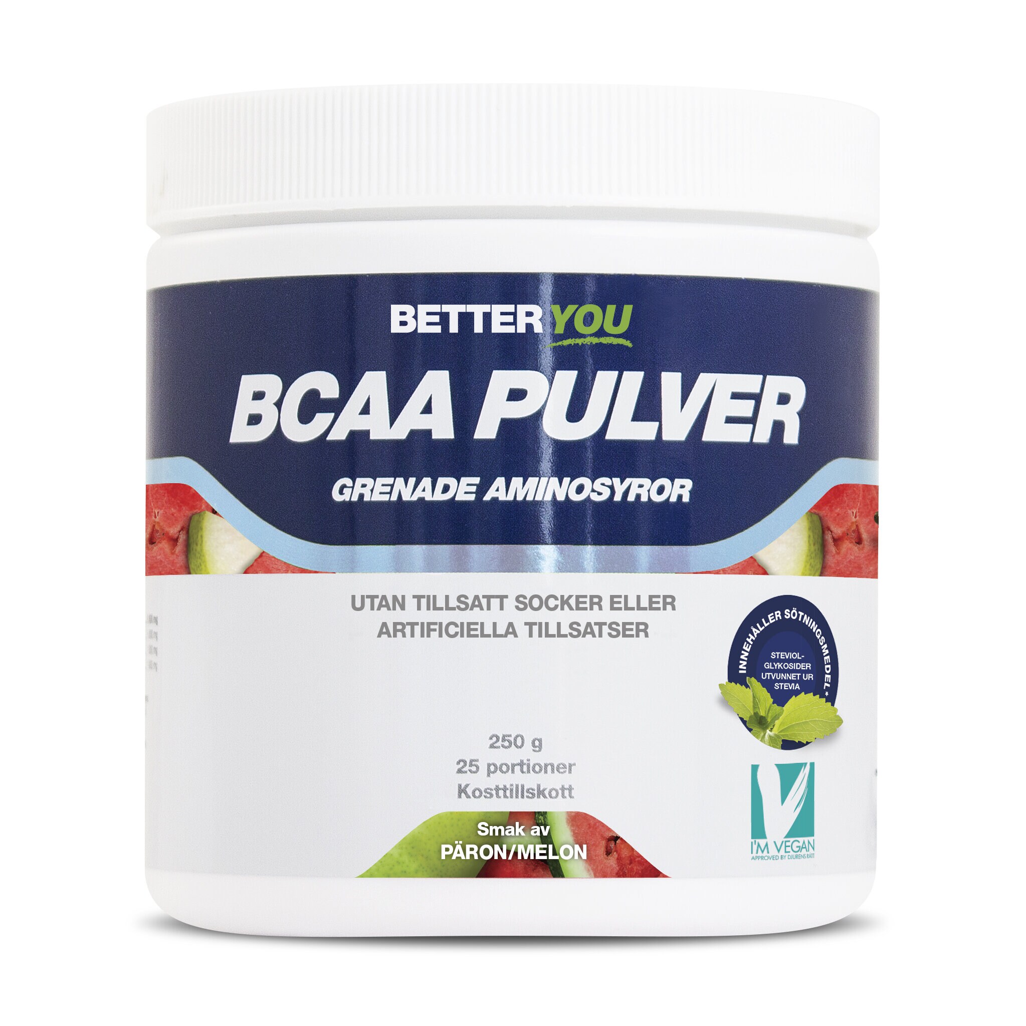 Better You Naturligt BCAA Pulver 250g Melon/Päron