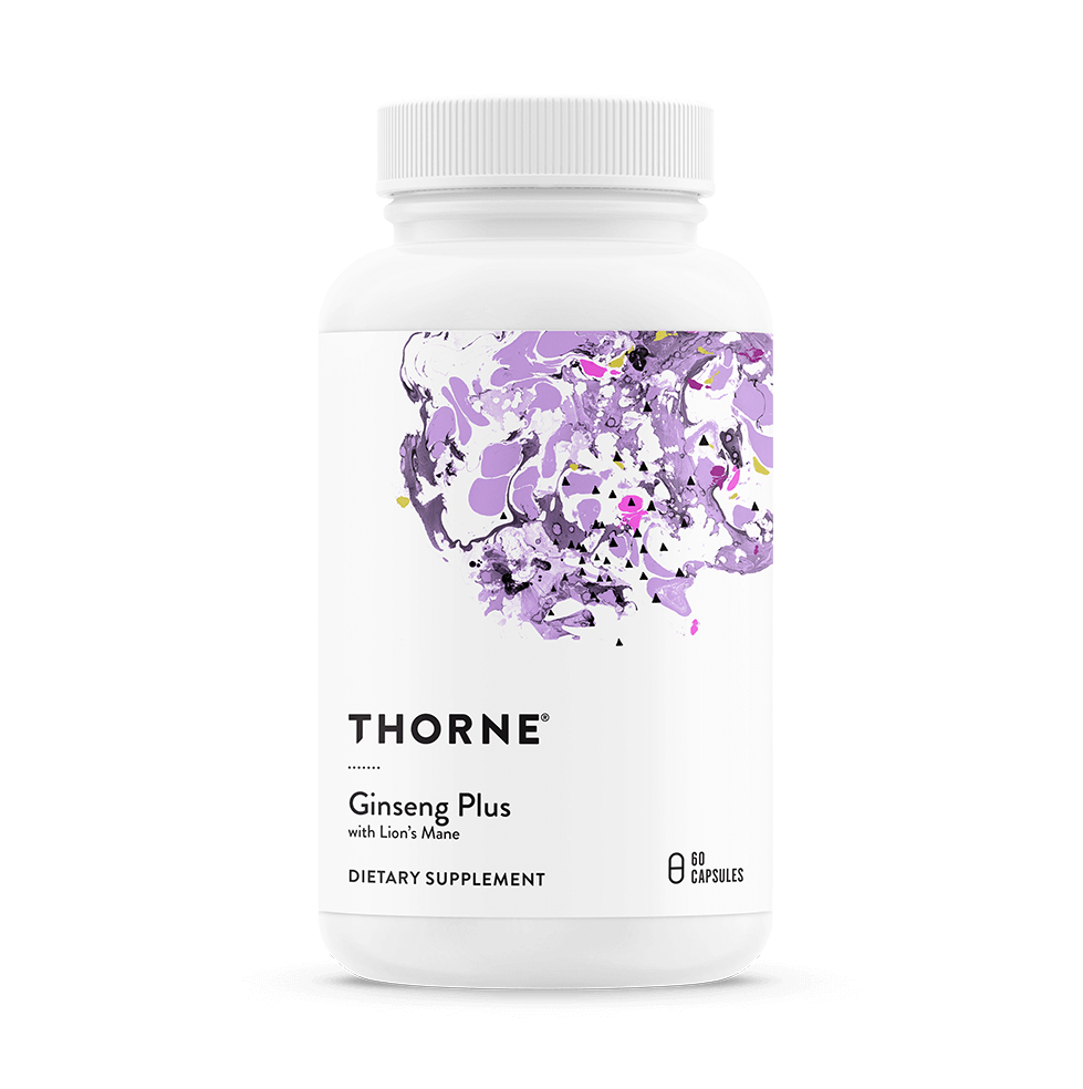 Thorne Ginseng Plus 60 kapslar