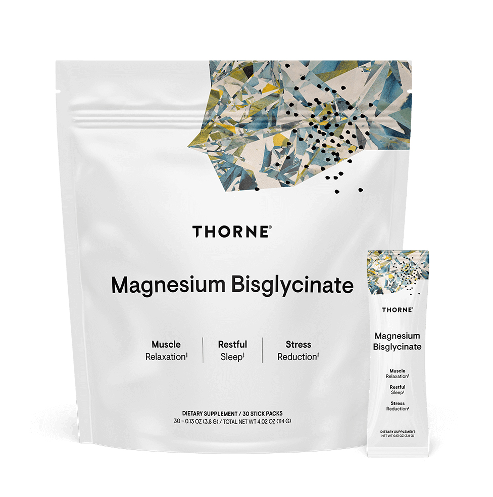 Thorne Magnesium Bisglycinate (NSF) Portionsförpackning 30 x 3.8g