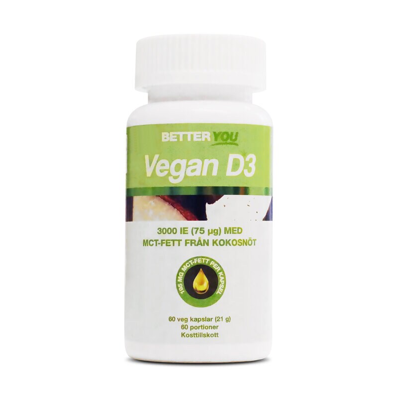 Better You Vegan D3 60 kapslar