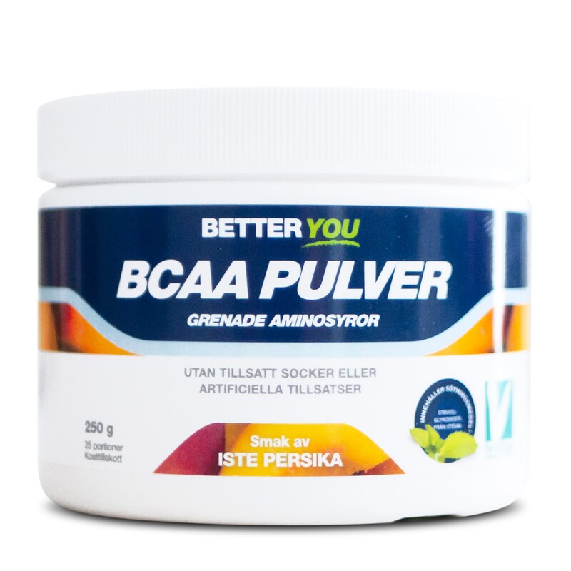 Better You Naturligt BCAA Pulver Iste Persika 250g